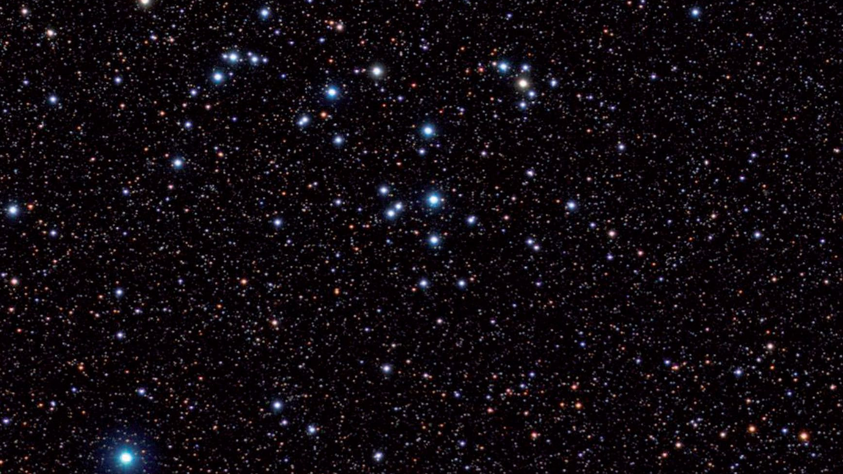 NGC 6633 destaca por su cantidad de estrellas de similar brillo. Herbert Walter / CCD Guide