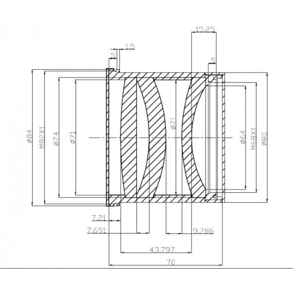 APM Riccardi Flattener M82-M77-Model 1