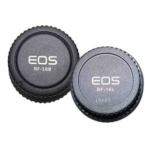 Pixel Guardapolvos Lens Rear Cap BF-16L + Body Cap BF-16B for Canon