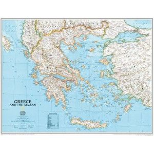 National Geographic Mapa Grecia