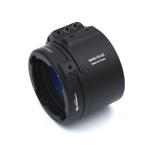 Rusan Adaptador de sujeción modular fijo para ZEISS Diavari-ZM 1,25-4x24 / Varipoint VM 1,1-4x24 con riel