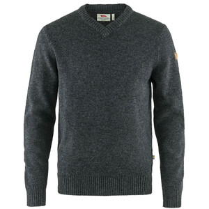 Fjällräven Övik V-neck Sweater M, 030 Dark Grey, Gr. S