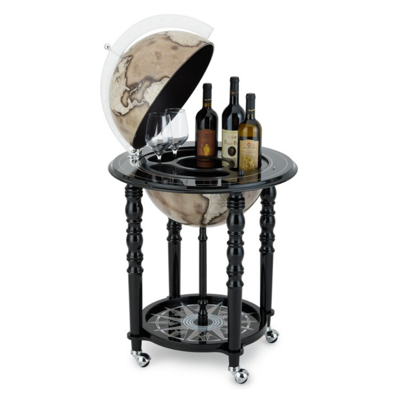 Zoffoli living Globo minibar Elegance Noir 40cm