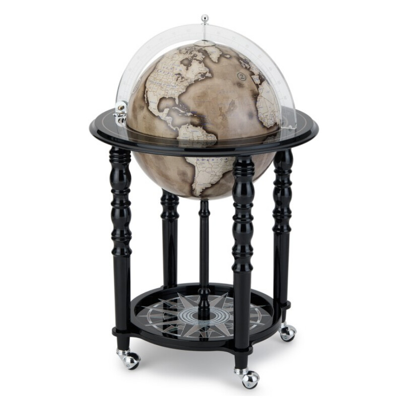 Zoffoli living Globo minibar Elegance Noir 40cm